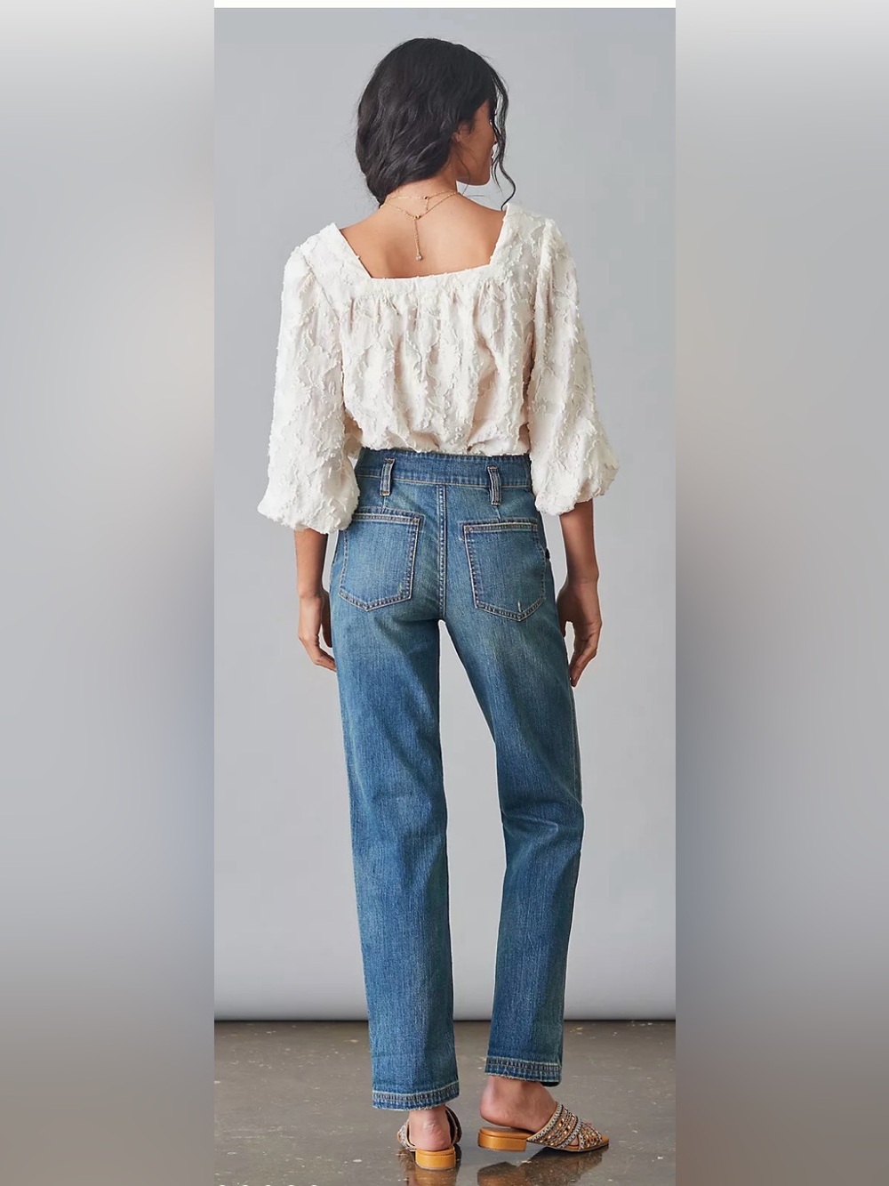 Anthropologie Pilcro The Wanderer Relaxed Patch Pocket Jeans Carpenter - Picture 3 of 11